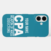 Coques Case-Mate iPhone Boîtes de monogramme et de téléphone couleur perso (Verso (horizontal))