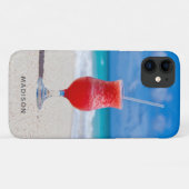 Coques Case-Mate iPhone Boîtes de téléphone à cocktails de plage (Dos (Horizontal))