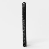 Coques Case-Mate iPhone Boîtes de téléphone à effet Séquin noir (Dos/Gauche)