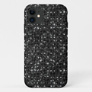 Case-Mate iPhone Case Boîtes de téléphone à effet Séquin noir