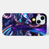 Coques Case-Mate iPhone Boîtes de téléphone Cosmic & Liquid Art (Verso (horizontal))