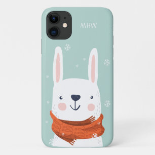 Case-Mate iPhone Case Boîtes de téléphone de Bunny d'hiver personnalisée