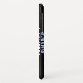 Coques Case-Mate iPhone Boîtes de téléphone monogramme personnalisées à Ne (Dos/Gauche)