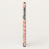 Coques Case-Mate iPhone Boîtes de téléphone monogramme personnalisées Citr (Dos/Gauche)