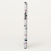 Coques Case-Mate iPhone Boîtes de téléphone monogramme personnalisées Cute (Dos/Droite)