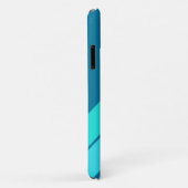 Coques Case-Mate iPhone Boîtes de téléphone monogramme personnalisées et n (Dos/Droite)