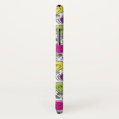 Coques Case-Mate iPhone Boîtes de téléphone monogramme personnalisées Moti (Dos/Droite)