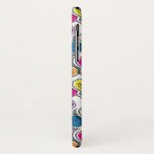 Coques Case-Mate iPhone Boîtes de téléphone monogramme personnalisées Moti (Dos/Gauche)