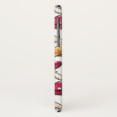 Coques Case-Mate iPhone Boîtes de téléphone monogramme personnalisées pour (Dos/Gauche)