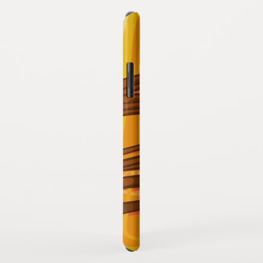 Coques Case-Mate iPhone Boîtes de téléphone Orange Popsicle (Dos/Droite)