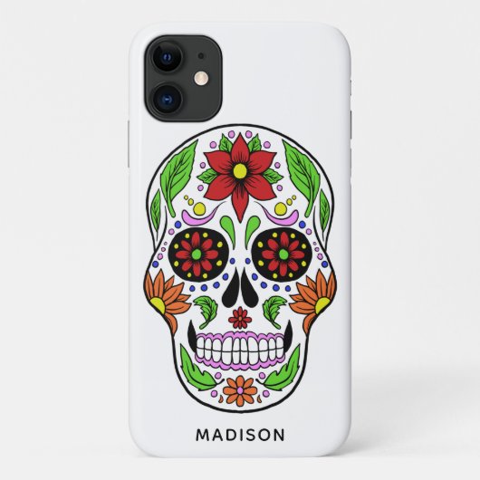 Coques Case-Mate iPhone Boîtes de téléphone Sugar Skull (Dos)