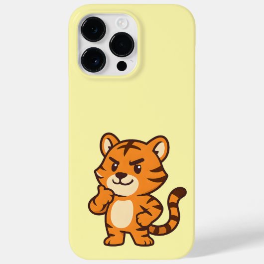 Coques Case-Mate iPhone Boîtes de téléphone Tiger adorables - Mignonne pou (Verso)