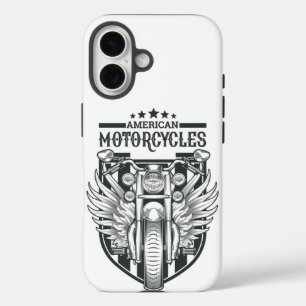 Coques iPhone 16 Boîtes téléphoniques "American Motocycles"