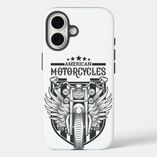 Coques Case-Mate iPhone Boîtes téléphoniques "American Motocycles" (Verso)