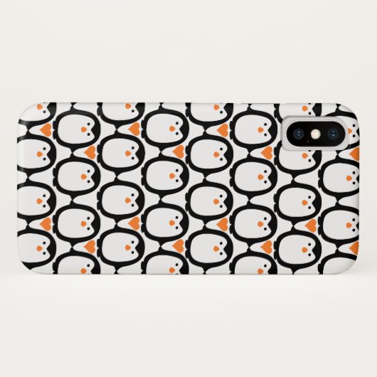 Coques Case-Mate iPhone Boîtes téléphoniques Penguin Love (Dos (Horizontal))