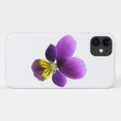 Coques Case-Mate iPhone Boîtier 3 Pretty Pansy (Dos (Horizontal))