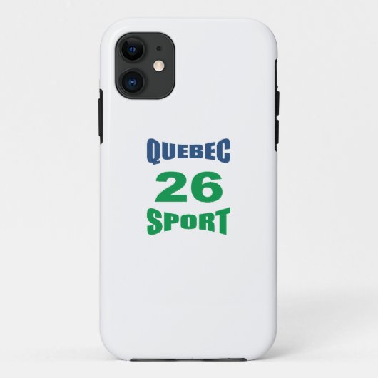Coques Case-Mate iPhone Boîtier Apple iPhone11  QUEBEC  SPORT  26 (Dos)