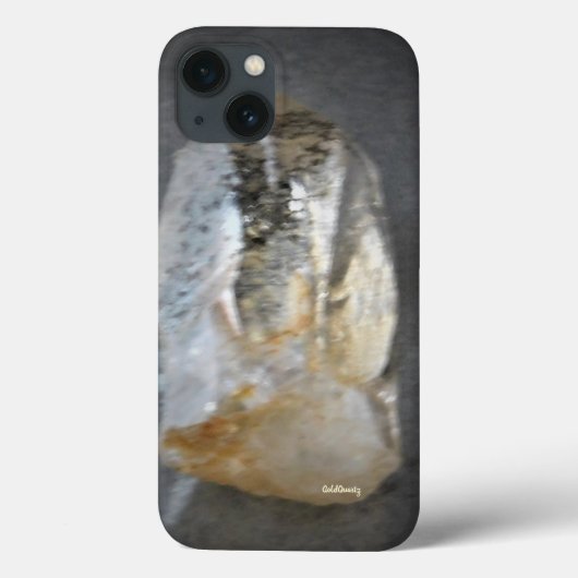 Coques Case-Mate iPhone boîtier apple iphone13 or cristal de quartz desig (Verso)