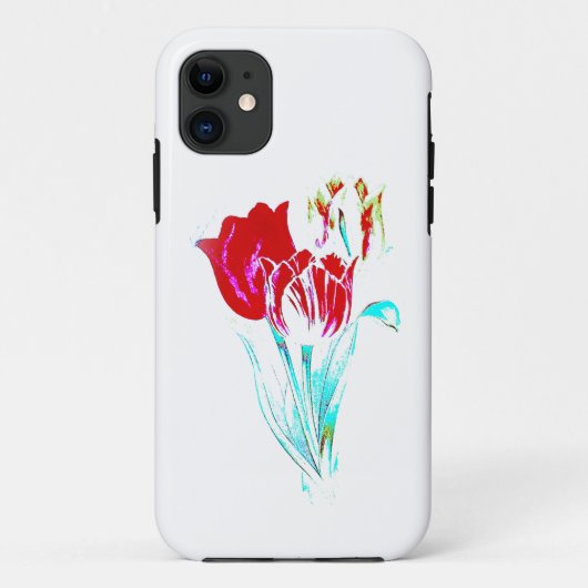 Coques Case-Mate iPhone boîtier apple iphone 11 motif de fleurs style (Dos)