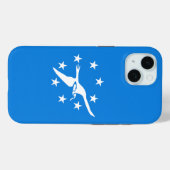 Coques Case-Mate iPhone Boîtier Apple iPhone 15 Case-Mate avec le drapeau (Verso (horizontal))