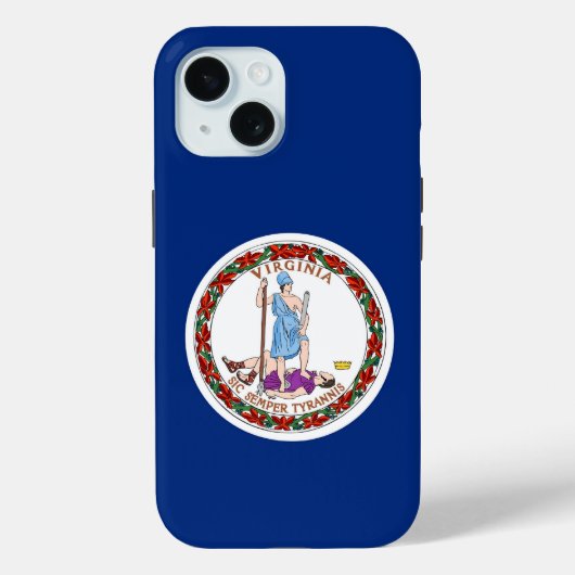 Coques Case-Mate iPhone Boîtier Apple iPhone 15 Case-Mate, drapeau de l'Ét (Verso)