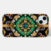 Coques Case-Mate iPhone Boîtier Apple iPhone 15 Plus, Couleurs du Brésil (Verso (horizontal))