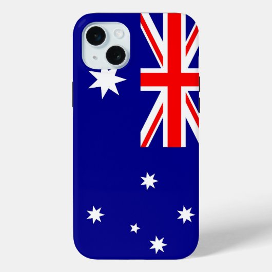 Coques Case-Mate iPhone Boîtier Apple iPhone 15 Plus, drapeau de l'Austral (Verso)