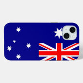 Coques Case-Mate iPhone Boîtier Apple iPhone 15 Plus, drapeau de l'Austral (Verso (horizontal))
