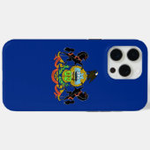 Coques Case-Mate iPhone Boîtier Apple iPhone 15 Pro Max, Drapeau de Pennsy (Verso (horizontal))
