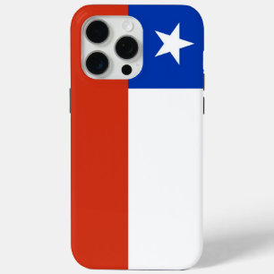 Coque iPhone 15 Pro Max Boîtier Apple iPhone 15 Pro Max, drapeau du Chili