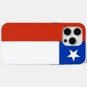 Coques Case-Mate iPhone Boîtier Apple iPhone 15 Pro Max, drapeau du Chili (Verso (horizontal))