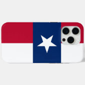 Coques Case-Mate iPhone Boîtier Apple iPhone 15 Pro Max, Drapeau du Texas (Verso (horizontal))