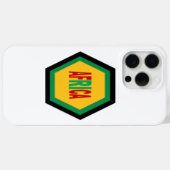 Coques Case-Mate iPhone Boîtier Apple iPhone 15 Pro Max SPORT AFRIQUE (Verso (horizontal))