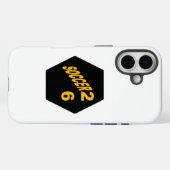 Coques Case-Mate iPhone Boîtier Apple iPhone 16 FOOTBALL 26 (Verso (horizontal))