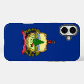 Coques Case-Mate iPhone Boîtier Apple iPhone 16 Plus, drapeau du Vermont (Verso (horizontal))
