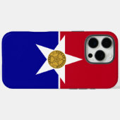 Coques Case-Mate iPhone Boîtier Apple iPhone 16 Pro Max, drapeau de Dallas (Verso (horizontal))