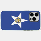 Coques Case-Mate iPhone Boîtier Apple iPhone 16 Pro Max, drapeau de Housto (Verso (horizontal))