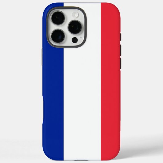 Coques Case-Mate iPhone Boîtier Apple iPhone 16 Pro Max, drapeau de la Fra (Verso)