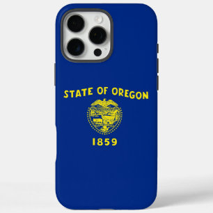 Coques iPhone 16 Pro Max Boîtier Apple iPhone 16 Pro Max, drapeau de l'Oreg