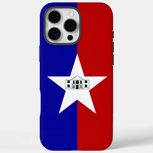 Coques Case-Mate iPhone Boîtier Apple iPhone 16 Pro Max, drapeau de San An (Verso)