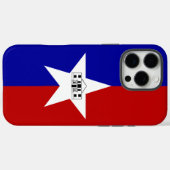 Coques Case-Mate iPhone Boîtier Apple iPhone 16 Pro Max, drapeau de San An (Verso (horizontal))