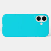 Coques Case-Mate iPhone Boîtier Aqua Blue (Verso (horizontal))