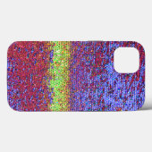 Coques Case-Mate iPhone Boîtier Case-Mate iPhone en mosaïque violette et j (Verso (horizontal))