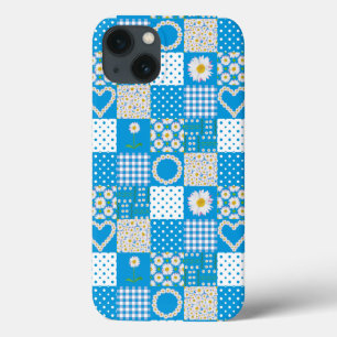 Etui iPhone 13 Boîtier d'air iPad : Chaînes de marguerite, Patchw