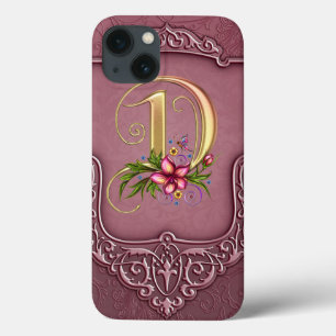 Etui iPhone 13 Boîtier d'air Monogram D iPad