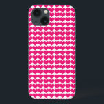 iPhone 13 Case Boîtier d'air Motif BT iPad Pink Coeurs mignons<br><div class="desc">Simple et doux Coeurs mignons Motif Coque-Mate à peine Il iPad Air Case avec un motif répétitif de petits coeurs roses. Un texte peut être ajouté à cette conception pour lui donner une touche personnelle.</div>
