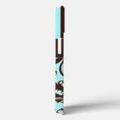 Coques Case-Mate iPhone Boîtier d'air pour iPad bleu, Brown, blanc rayé (Verso / Droite)