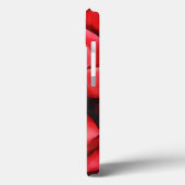 Coques Case-Mate iPhone Boîtier d'art Fleur Rouge (Verso / Gauche)