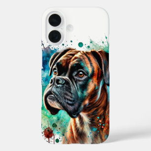 Coques iPhone 16 Boîtier de broche Aquarelle