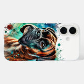 Coques Case-Mate iPhone Boîtier de broche Aquarelle (Verso (horizontal))